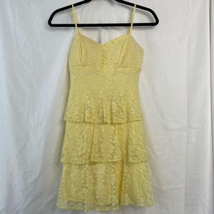 Yellow Lace Dress
